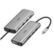 SSK 飚王 Type-C 十一合一扩展坞（PD3.0、千兆、HDMI、VGA等）