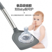 不粘锅专用铲硅胶铲炒菜铲子不锈钢耐高温不伤锅硅胶锅铲厨具套装