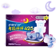 whisper 护舒宝 超薄夜用 考拉呼呼卫生巾 425mm 4片