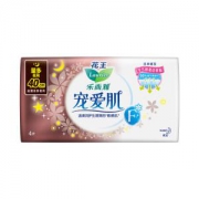 laurier 花王 乐而雅 宠爱肌丝薄柔棉量多 夜用卫生巾 40cm4片*10件