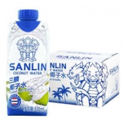 三麟 天然椰子水 NFC椰青果汁 330ml*12瓶 *2件