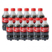 可口可乐 汽水 碳酸饮料 解渴怡神 气足劲爽 300ml*12瓶 整箱装 *11件