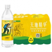 天地精华 饮用水天然矿泉水 550mlx24瓶x2件