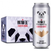 熊猫王（Panda King）白啤酒11度 500ml*12听*4