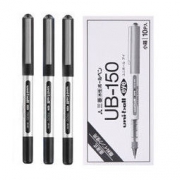 Uni 三菱 UB-150 直液式中性笔 0.5mm 黑色 10支