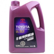 TOYOTA 丰田纯牌 SN 0W-20 全合成机油 4L *4件