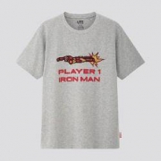 限尺码：UNIQLO 优衣库 422557 MARVEL 男士印花T恤