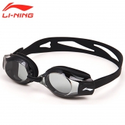 高清防水防雾、0-900°近视：LI-NING 李宁 游泳镜