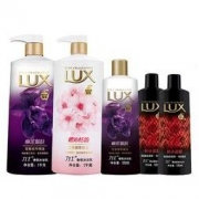 力士 (LUX) 香氛沐浴露桃花浅香1KG 幽莲魅肤1KG 350g 100g*2(香型随机)各种肤质