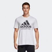 19日0点： adidas 阿迪达斯 BR4749 男士短袖T恤