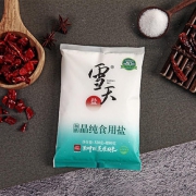 雪天 盐加碘食用盐 400g*6袋