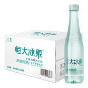 恒大冰泉 长白山低钠天然弱碱性矿泉水 500ml*24/箱 *4件