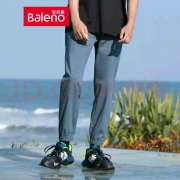 Baleno班尼路 男士休闲裤  纯色舒适 小脚裤