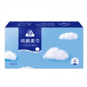 Hygienix 洁云 干湿两用棉柔巾 100抽（200*200mm） *7件