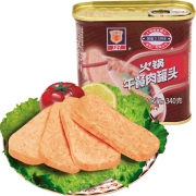 上海梅林 火锅午餐肉罐头  340g *10件