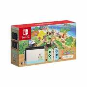 26日0点：Nintendo 任天堂 日版动森限定主机 蓝绿手柄