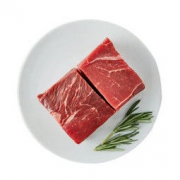 恒都 澳洲原切牛后腿肉块 1kg/袋 进口草饲牛肉 *2件
