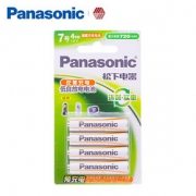 松下（Panasonic） 7号 低自放电 镍氢充电电池 700mAh 4节