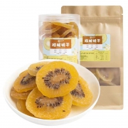 鲜鲜品 黄猕猴桃干 奇异果干 零食果脯 500g