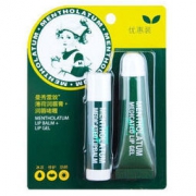 Mentholatum 曼秀雷敦 薄荷润唇膏 3.5g+润唇啫喱 8g（赠洋甘菊润唇膏+护手霜+唇膜1片）