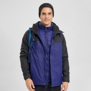21日0点、京东PLUS会员： THE NORTH FACE 北面 3CGM 男款鹅绒内胆三合一冲锋衣