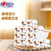 心相印 缤纷系列 抽纸 3层x100抽x20包