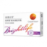 库博 欧柯视 隐形眼镜月抛 3片