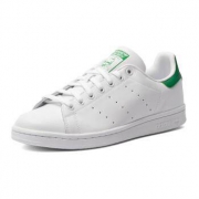 阿迪达斯ADIDAS 三叶草 STAN SMITH 史密斯绿尾 休闲鞋