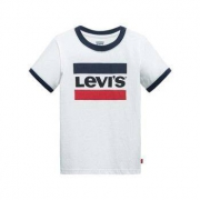 Levi's 李维斯 男童纯色T恤 奶白 110cm(4T)