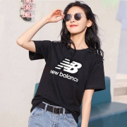 百亿补贴：New Balance NB 女士 针织 短袖T恤AWT91546