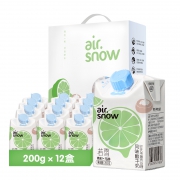 newhope 新希望 airsnow 若雪青柠马蹄酸奶 200g*12盒
