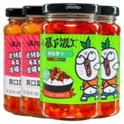 吉香居 暴下饭 酱菜组合 250g*4瓶