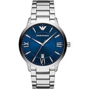 Emporio Armani 阿玛尼 AR11227 蓝盘钢带时尚男表