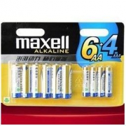 Maxell 麦克赛尔 5号7号碱性电池 10粒混合装