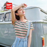 IEF/爱依服   条纹短袖T恤