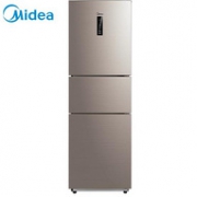 核心部件10年换新：Midea 美的 BCD-228WTPZM(E) 三门冰箱 228升