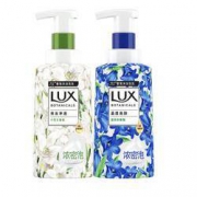 京东PLUS会员： LUX 力士 植萃精油沐浴露 小苍兰+蓝风铃 400ml*2 赠力士洗手液 225ml