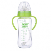 爱得利 AA-125 带柄自动宽口径奶瓶 320ml *4件