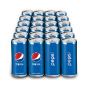 百事可乐 Pepsi  汽水 碳酸饮料 细长罐330ml*24听*3件