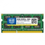 13日0点： xiede 协德 DDR3L 1600 8GB 笔记本内存条