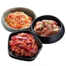 汉拿山 牛肉猪肉鸡肉 韩式烤肉组合 1.2kg