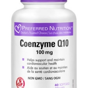 加拿大原产 Preferred Nutrition 辅酶Q10胶囊 60粒/瓶  保护心脏