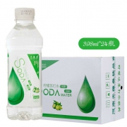 天蕴泉  柠檬味 苏打水 398ml*6瓶*3