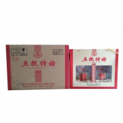 五粮液 总厂出品 五粮特曲 典藏礼盒装 52度475ml*2*3 整箱装