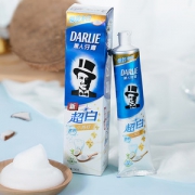 青你2同款  黑人 超白密泡美白去牙渍小苏打牙膏 140g*4支