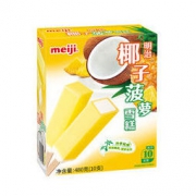 明治（meiji）椰子菠萝雪糕 48g*10彩盒 冰淇淋 *5件