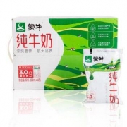 聚划算百亿补贴：蒙牛 纯牛奶 200ml*16袋