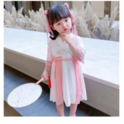 移动端： 慧楠 女童汉服裙2020夏季新款