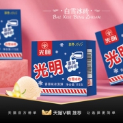 天猫V榜推荐 光明 白雪冰砖 冰淇淋 中砖 20盒