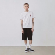 21日0点：Vans 范斯 VN0A4P4GBLK 男女款短袖T恤